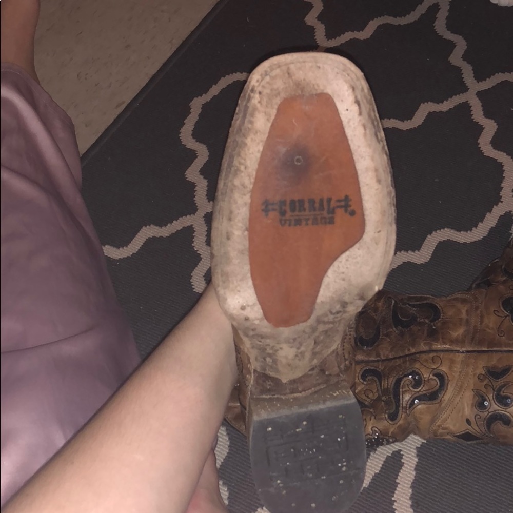 Corral vintage boots.